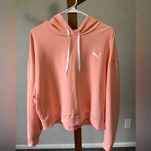 Puma Women’s Modern Peach Sports Hoodie Size Large